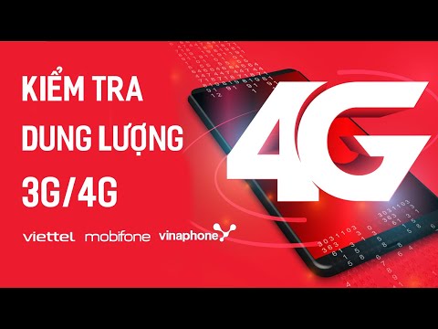 Video KIỂM TRA DUNG LƯỢNG 3G/4G Còn Lại Của Các Nhà Mạng... - youtube