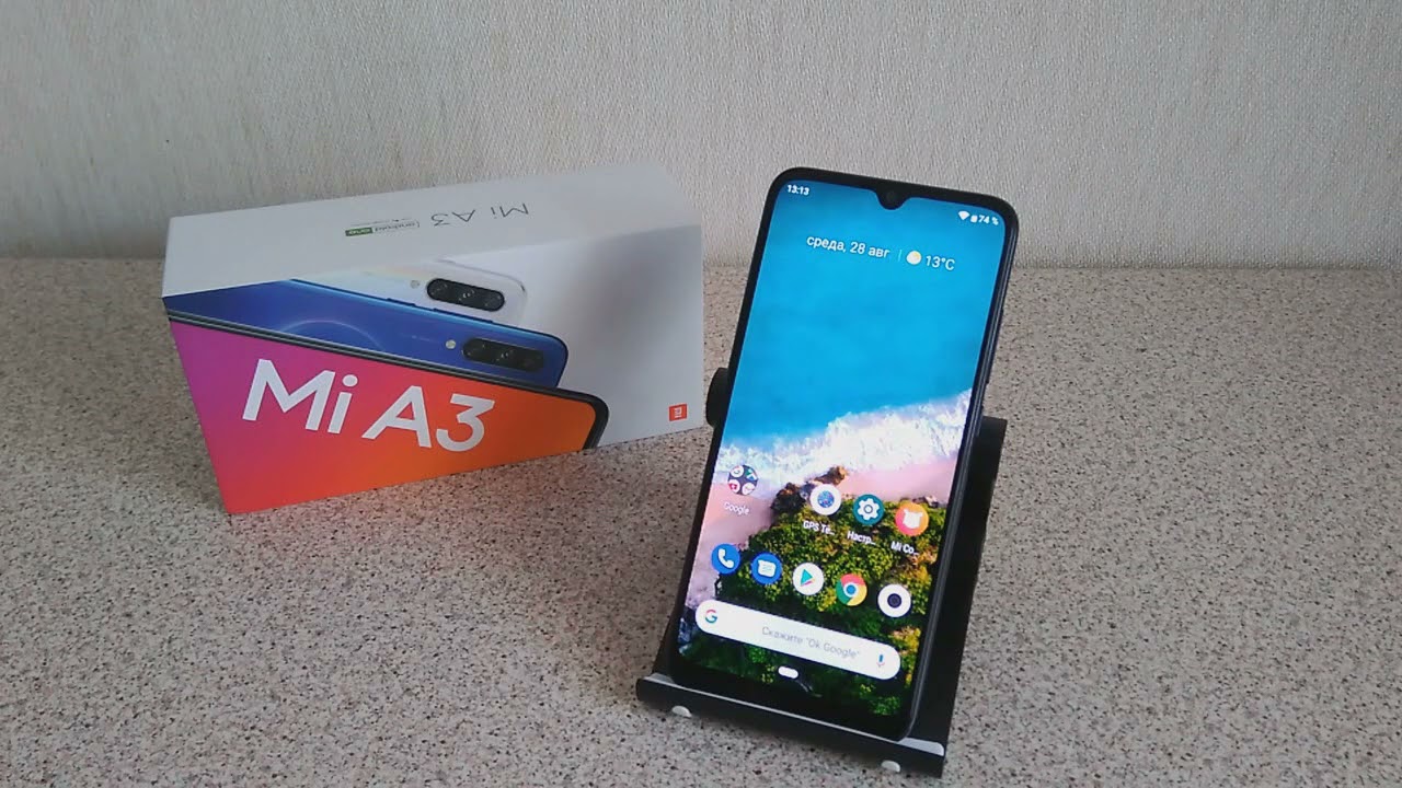 Смартфон Xiaomi Mi A3 4/128GB Grey из Sulpak