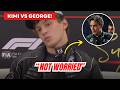 Kimi Antonelli CALM REACTION on Possible Rivalry with Experienced George Russell