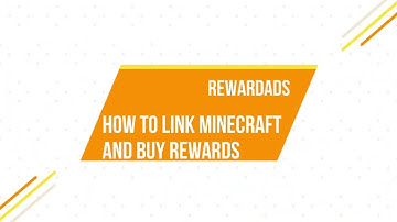 How to link Minecraft And Buy Rewards