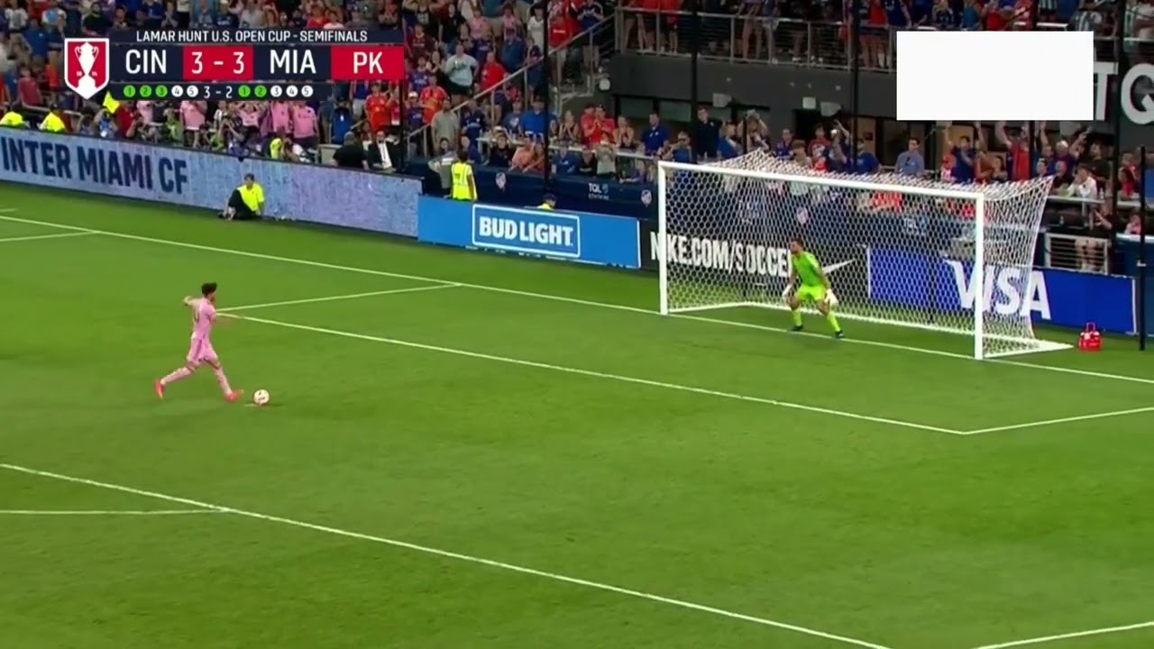 Inter Miami vs FC Cincinnati All Penalty Shootout 7-8 US Open Cup 2023