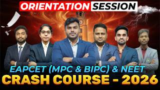 NEET WORLD Orientation Session | EAPCET (MPC & BIPC) + NEET Crash Course 2026