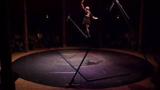 Slack rope act
