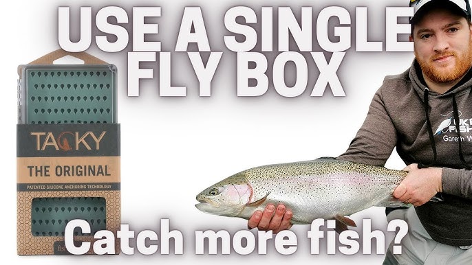 fishpond Tacky Pescador Fliegenbox - MagPad - Rauchgrau  Fliegenfischen  Magnetische Fliegenbox : : Sport & Freizeit