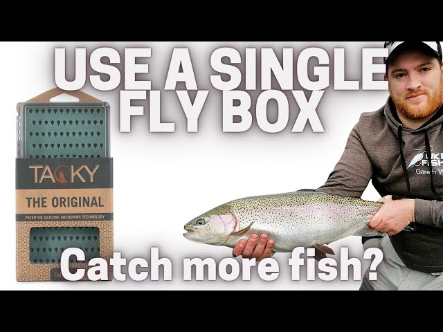 The Benefits Of Using A Single Fly Box - How To Catch More Trout - Episode  1 - UKFlyFisher 