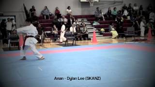KATA Anan - Dylan Lee (SKANZ)-Auckland Development Karate Championships2012