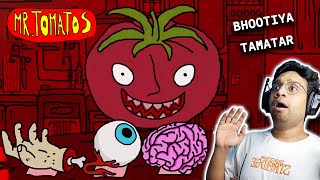 This TOMATO 🍅 wants to EAT ME 😈 !! MR TomatoS || Horror Gameplay in Hindi screenshot 5