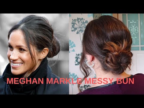 how-to-do-a-meghan-markle-inspired-messy-bun---easy-messy-bun-hairstyle