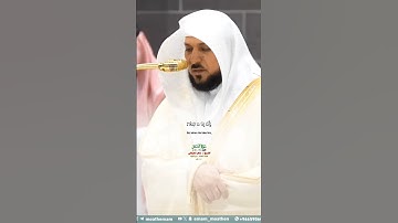 فأما الإنسان إذا ما ابتلاه ربه_سورة الفجر_من صلاة العشاء 4 ذو الحجة 1446هـ_الشيخ د. ماهر المعيقلي