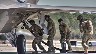 F-22 Raptor – Forward Arming And Refueling Point (FARP) Operation