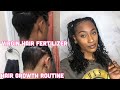 Virgin Hair Fertilizer Moisturizing Routine with Mini Braids