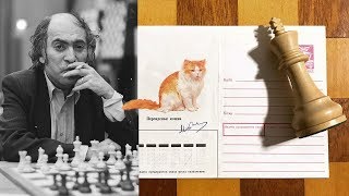 Suren Shows Tal's Autograph! Happy International Chess Day