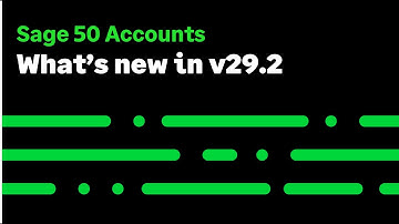 Sage 50 Accounts (UK):  What