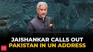 'Serial practitioner of terrorism': Jaishankar delivers stark Pakistan message in fiery UN speech