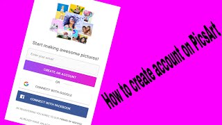 How to create account on PicsArt in Bangla||How to login picsart in android||Likhon Sarwar Edits screenshot 2