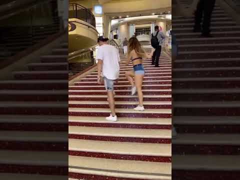 Insane Stair Shuffle Dance Challenge 😱