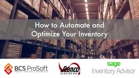 How to Automate and Optimize Inventory