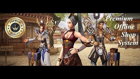 Metin2 - Premium Offline Shop System | Traveler Ticket | Trading