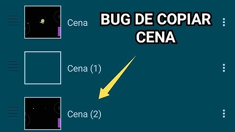 Bug de copiar cena no pocket code| como resolver?