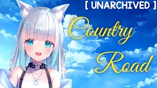 Amatsuka Uto Sing Country road [ Unarchived Karaoke Stream ]