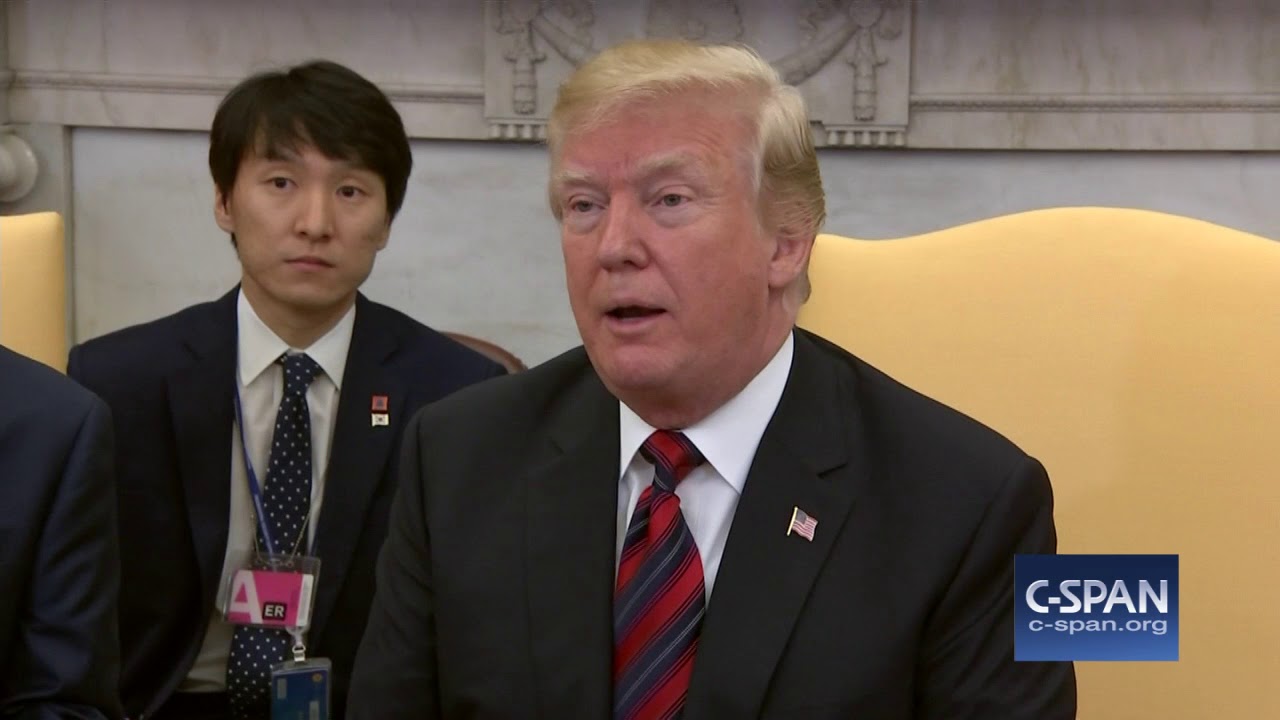 c-span channel Word for Word: President Trump says Summit With North Korea May Be Delayed (C-SPAN)