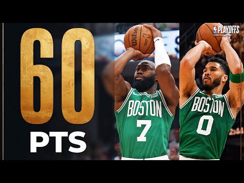 Jayson Tatum (33 PTS)  & Jaylen Brown (27 PTS) TAKEOVER Game 4! 🔥 May 13, 2024