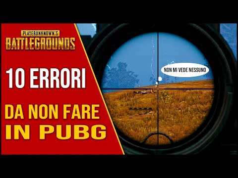 PUBG PS4 | 10 Cose Da Non Fare In PUBG - Trucchi E Consigli - PS4 Gameplay Ita 2019