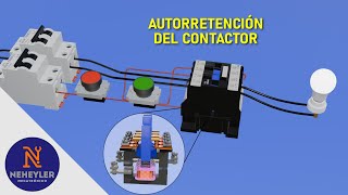 Cómo Funciona la Autorretencion del Contactor ??