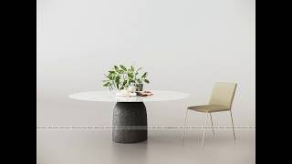 How to model a round table in 3ds Max