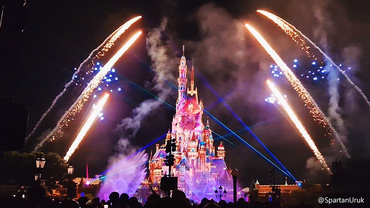 Disneyland Hong Kong Firework Show 2023 HD YouTube