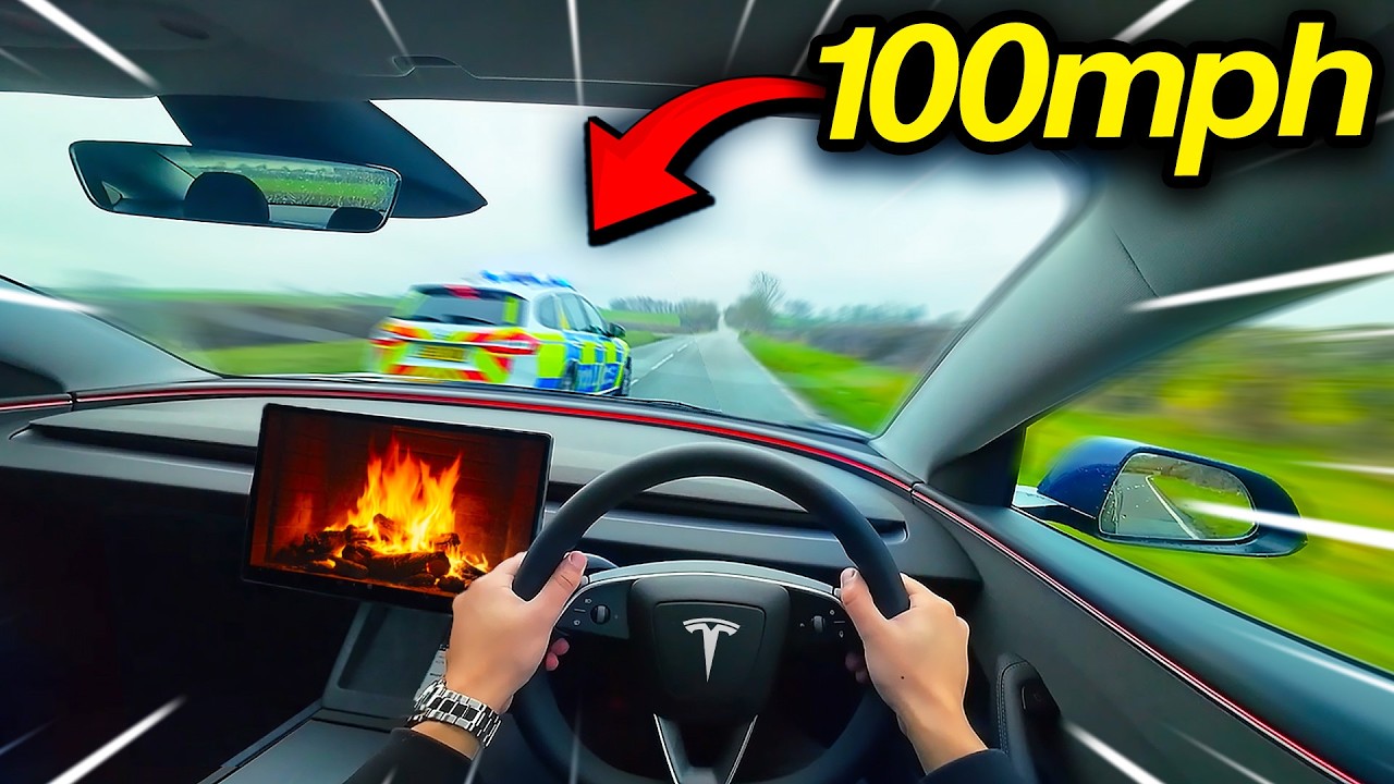 First Time Driving A TESLA (Like I Stole It) - YouTube