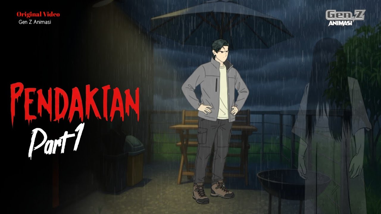 PENDAKIAN PART-1 | DRAMA ANIMASI HOROR, KARTUN HOROR, animasi romantis, [bangkit part 1]