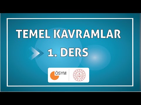 TEMEL KAVRAMLAR-1 (Since 2020)