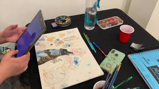 Painting Watercolour Animals with Artbeat Studio