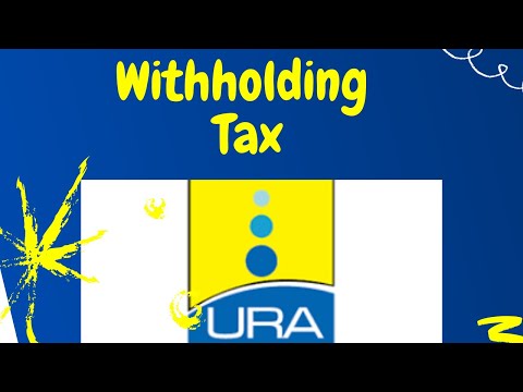 How to file Withholding Tax (WHT) in Uganda on the URA Portal | Withholding Tax explained