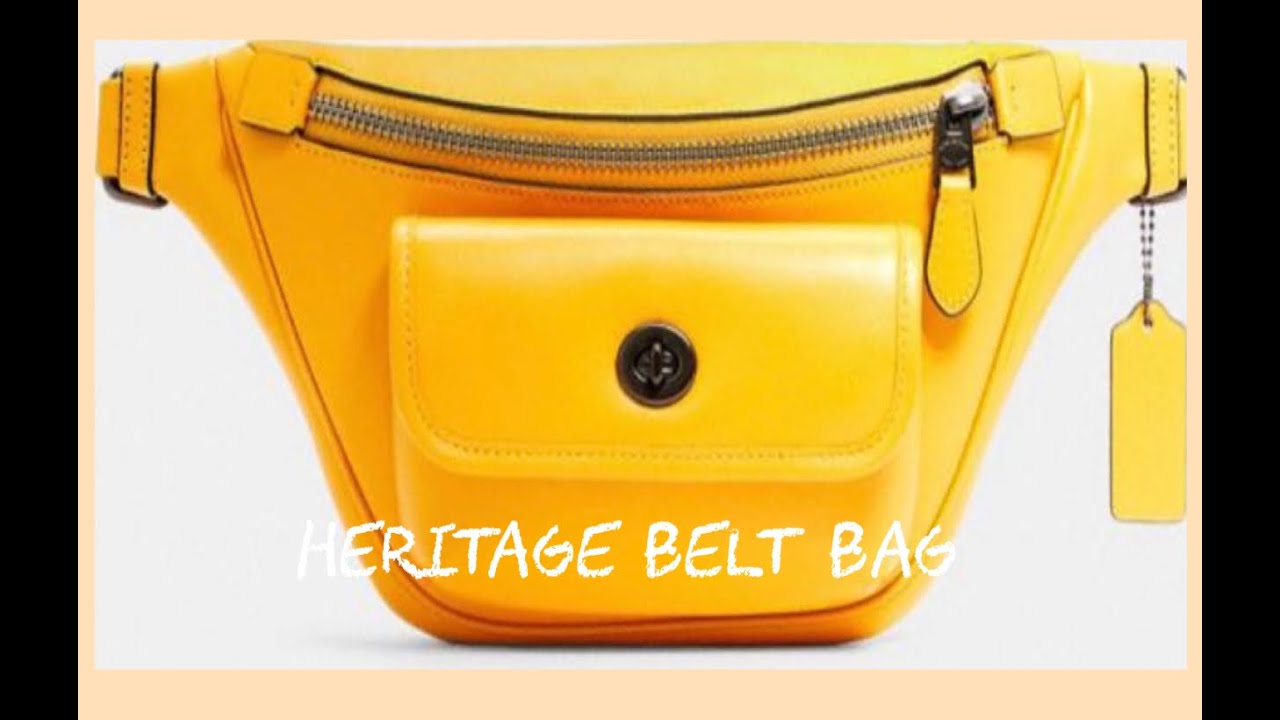 Coach Outlet- Heritage Belt Bag 