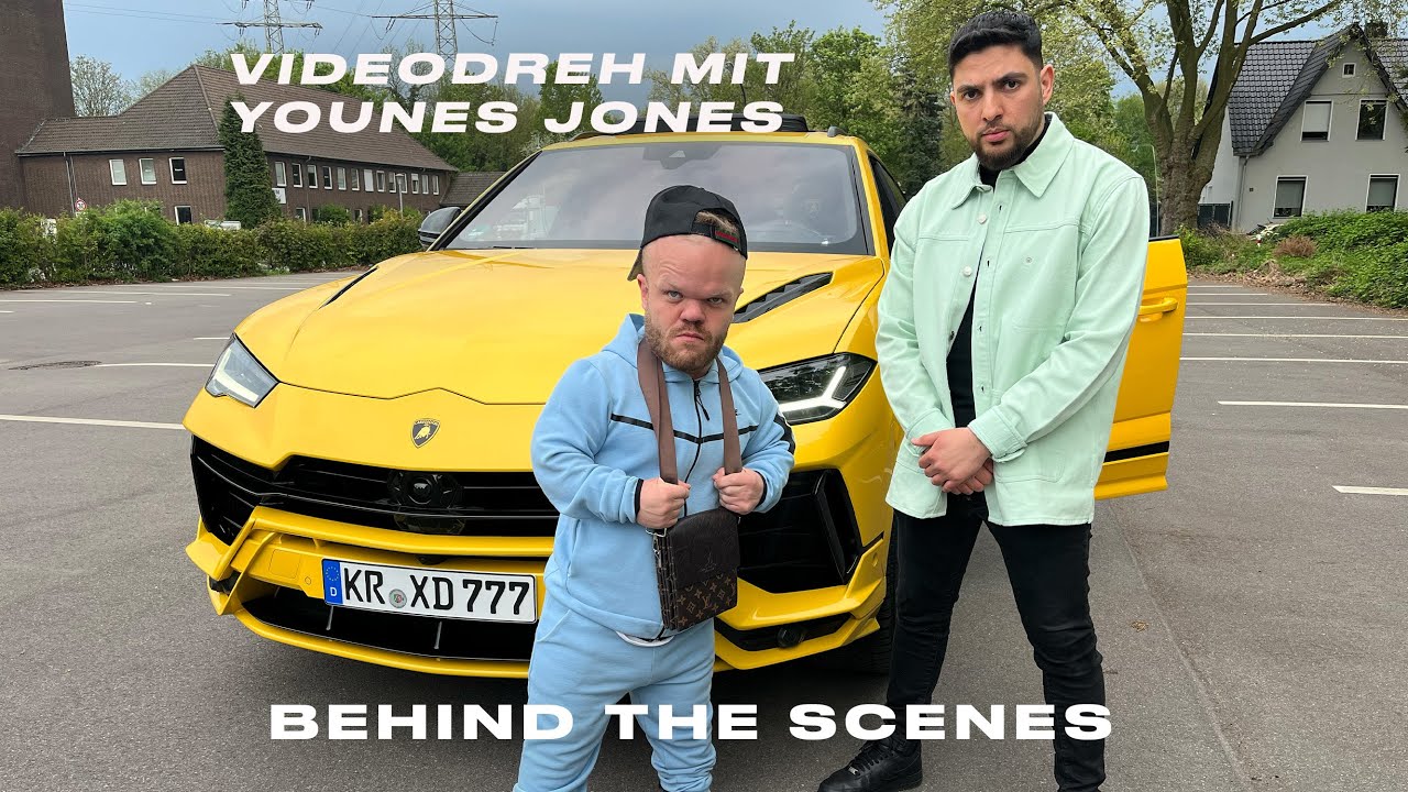 VIDEODREH mit Younes Jones! - Ich zeige euch Einblicke hinter die Kulissen