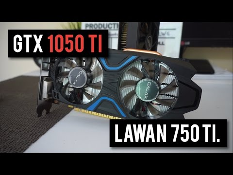 Quick Review Galax GeForce GTX 1050 Ti! (vs. GTX 750 Ti)