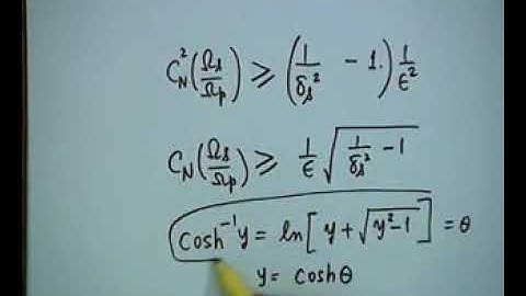 Analog Filter Design Contd  Transformations