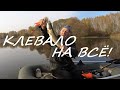 Жор ЩУКИ осенью, рыбалка на озере!