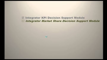 Acuitas Integrator: Overview: Market Share Decision Support Module: Introduction
