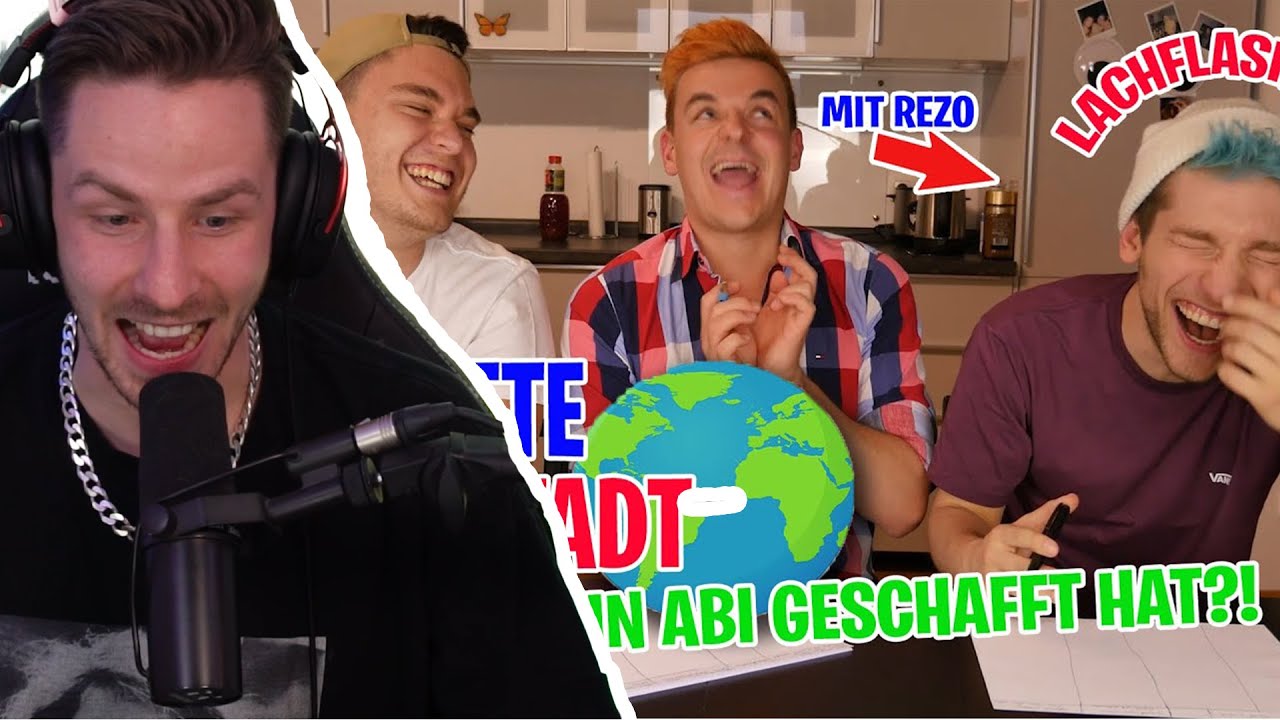 Reaktion auf Stadt, Tourette, Lachflash  mit Rezo | Zum Glück beleidigt GISELA AVIVE und nicht Rewi!