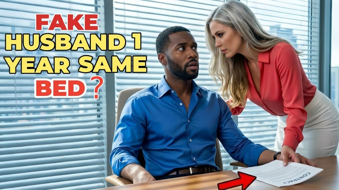 A Black Single Dad Asked “Will We Sleep in the Same Bed?” — A One-Year Fake Marriage Deal