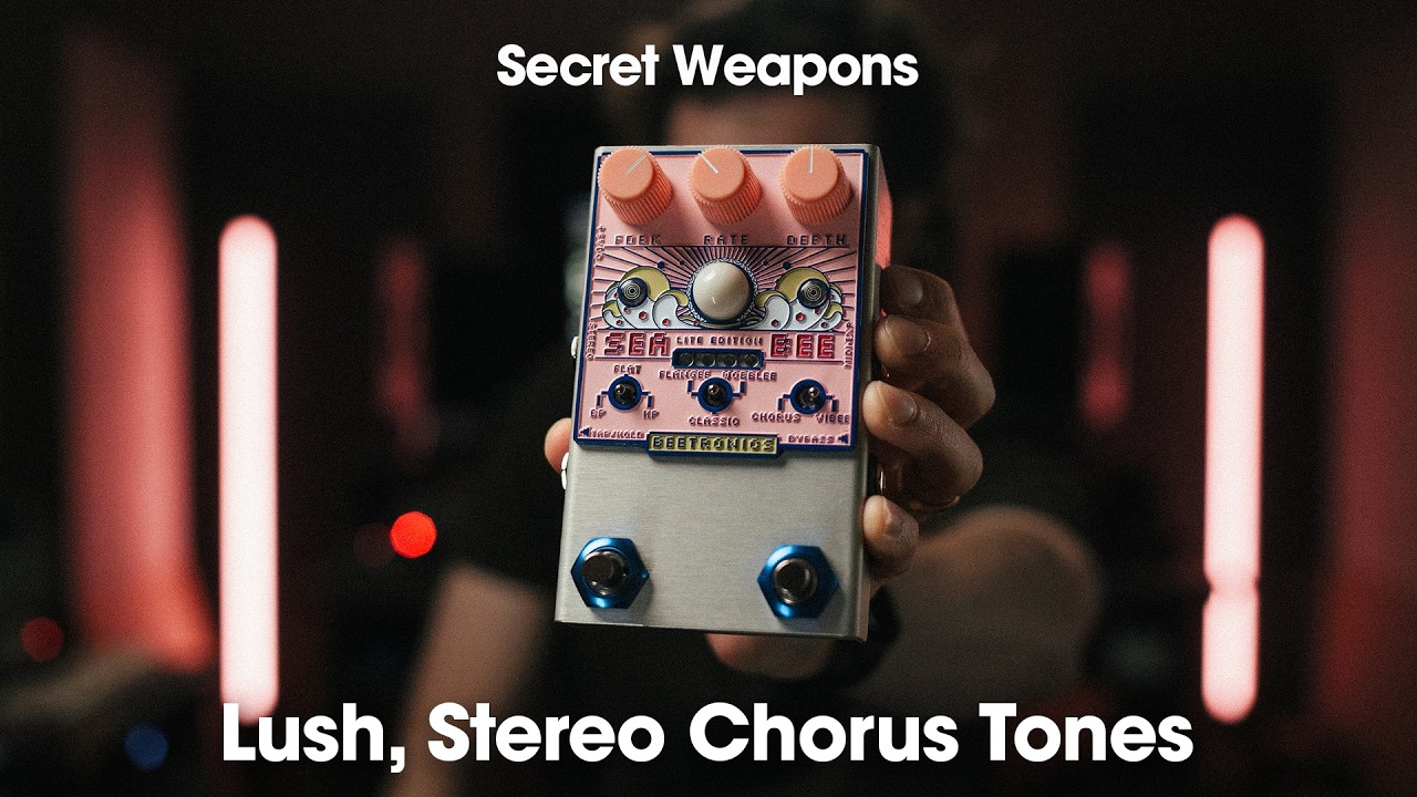 The Beetronics SeaBee Lite is a beautifully wide stereo chorus | Secret Weapons