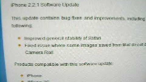 iPhone/iPod touch - Firmware 2.2.1 - Jailbroken/Unlocked iPhones iPod touch, DO NOT UPDATE!