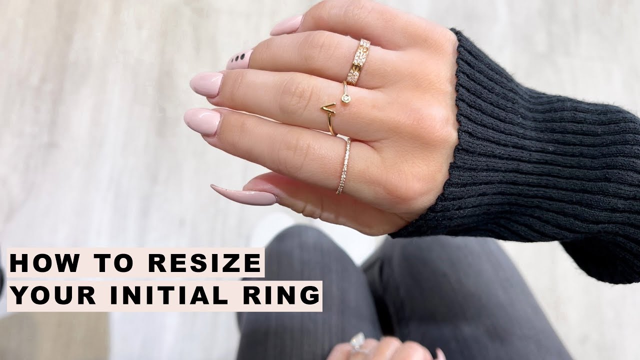 How to Resize Your Ring or Initial Ring – Happy Jewelers