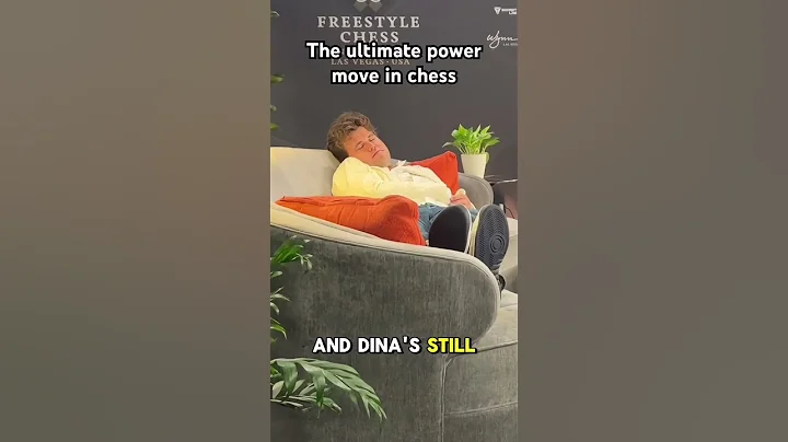 Magnus doesn’t even need to be conscious to win😭 #chess