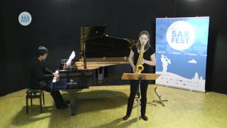 PAULINE ROUGIER - ELIMINATORY ROUND - I ANDORRA INTERNATIONAL SAXOPHONE COMPETITION 2014