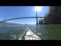 Kayaking Hyperlapse Under the Lions Gate Bridge
