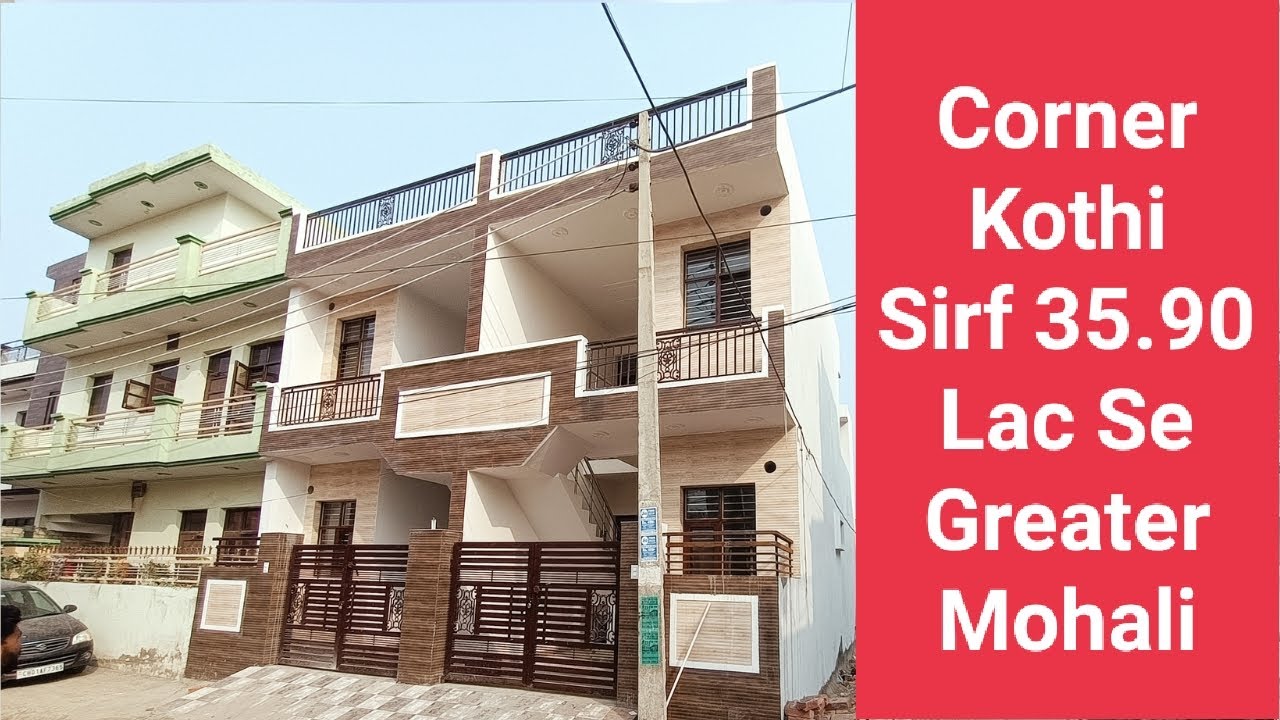 Corner Kothi Starting Sirf 35.90 // Sector 127 Greater Mohali
